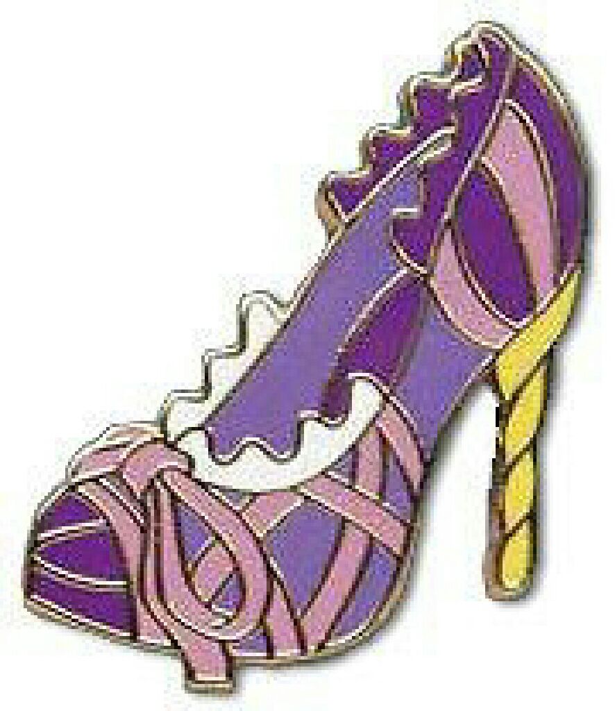 Shoe Pins - Princess Collection - Rapunzel - Disney pin collectible - Main Image 1