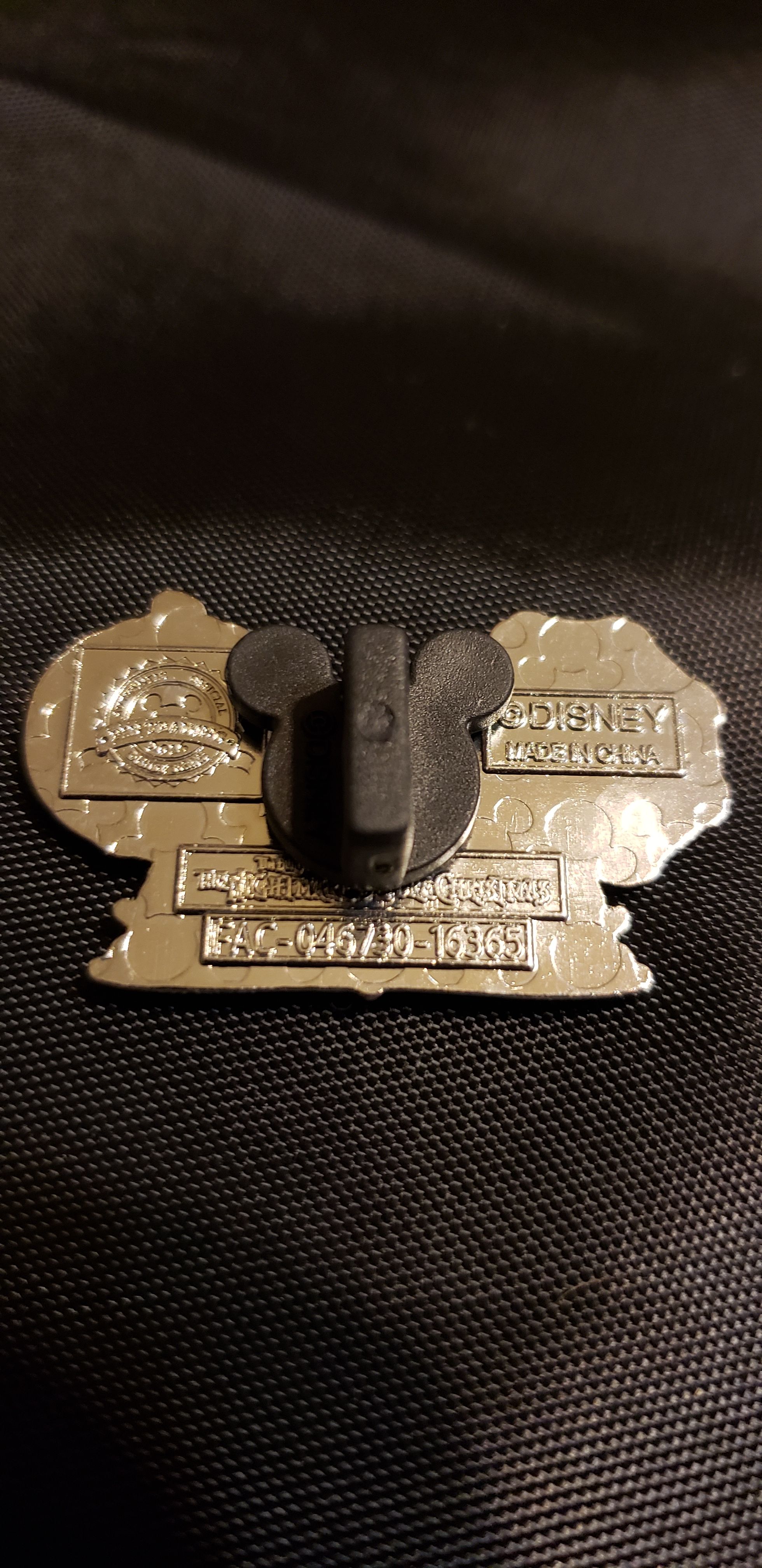 Disney Mickey Ears Jack Skelington  pin collectible - Main Image 2