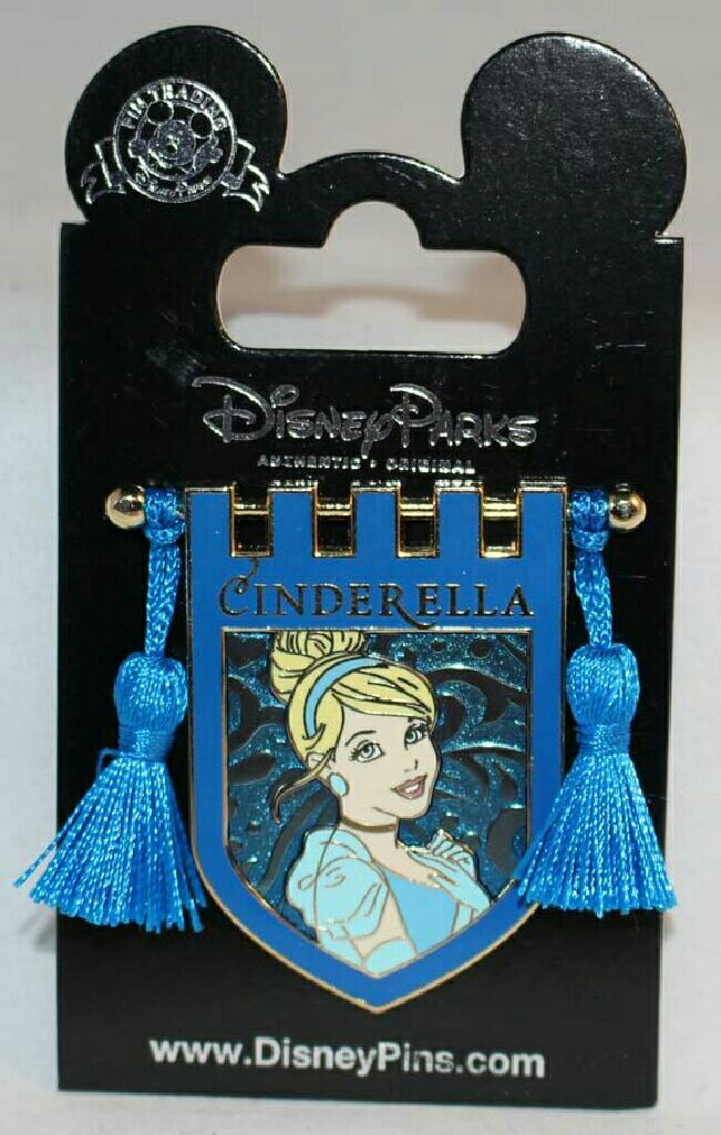 Princess Banner Pin - Cinderella - Disney pin collectible - Main Image 2