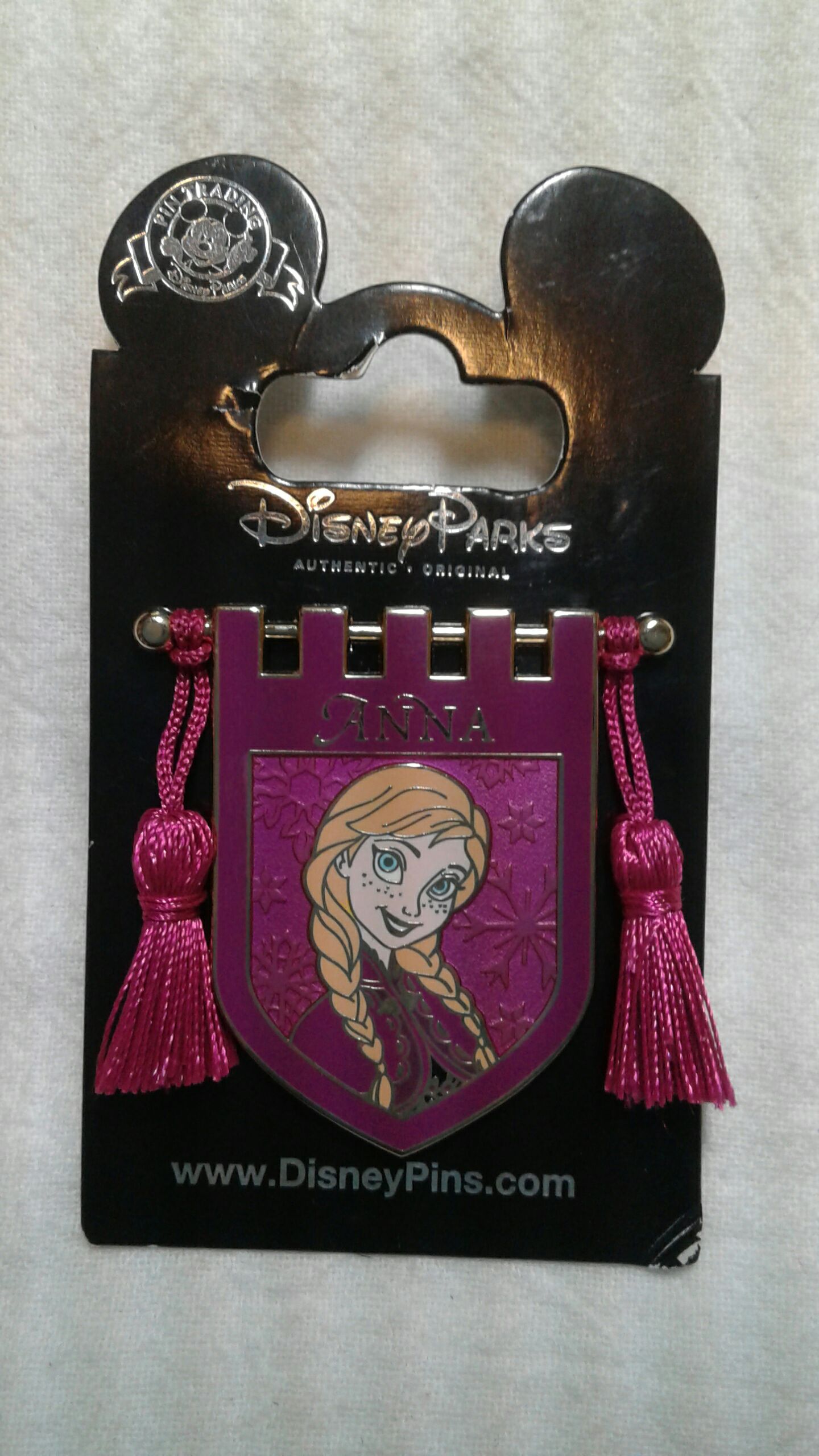 Princess Banner Pin - Anna - Disney pin collectible - Main Image 2