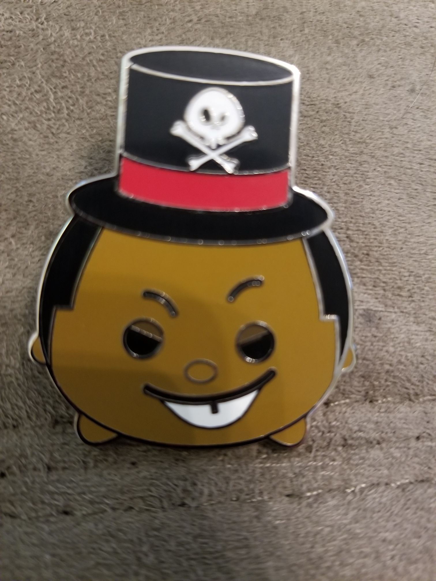 Nighttime Regan Glow In The Dark Enamel Pin