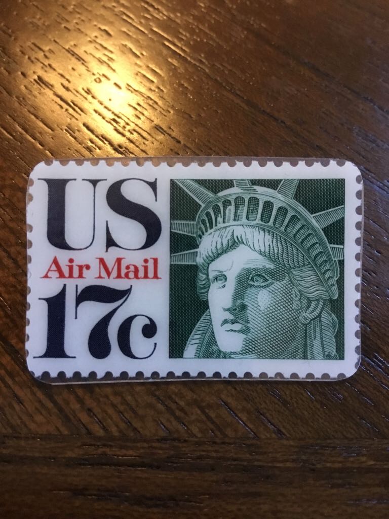 Liberty Stamp  pin collectible - Main Image 1