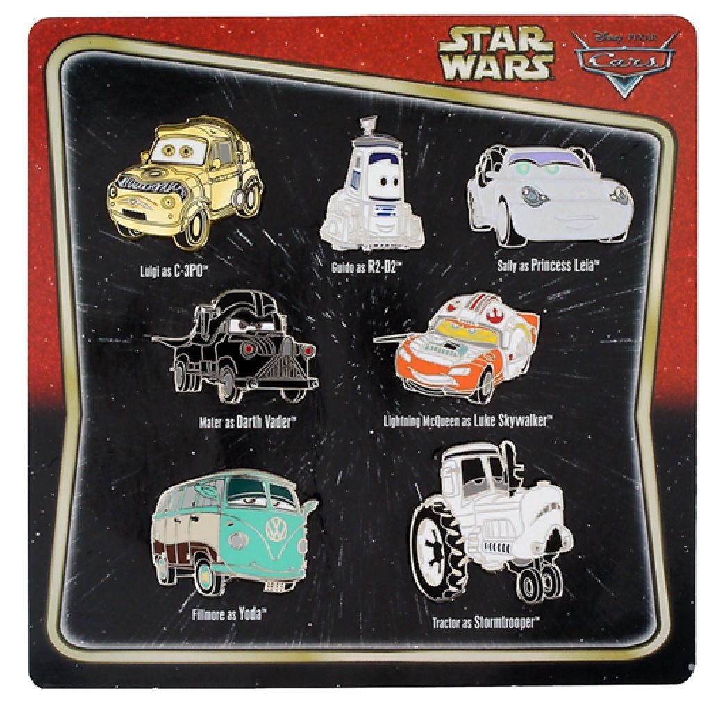 Car’s/Star Wars Pins - Fillmore as Yoda  pin collectible - Main Image 2