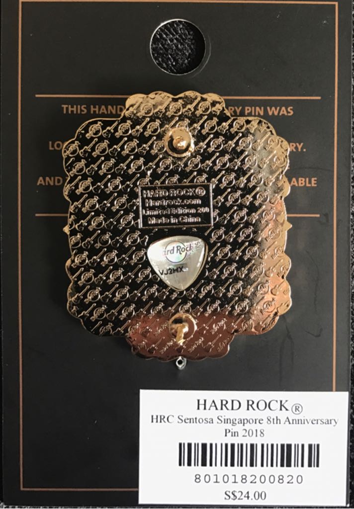 Sentosa Hard Rock - Hard Rock Cafe pin collectible - Main Image 2