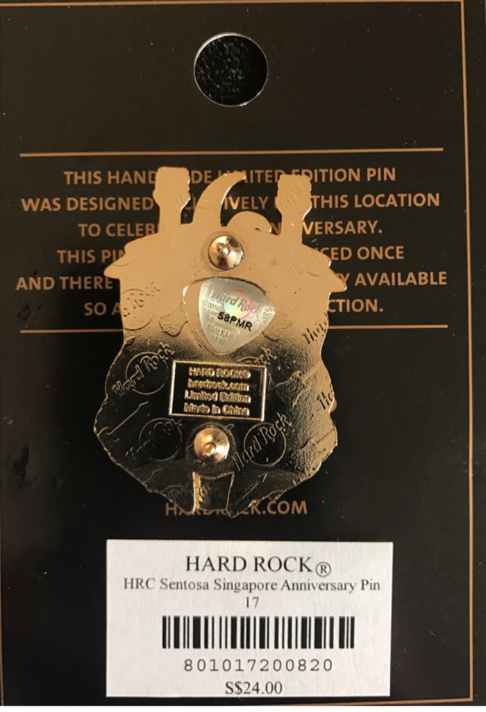 Sentosa Hard Rock - Hard Rock Cafe pin collectible - Main Image 2