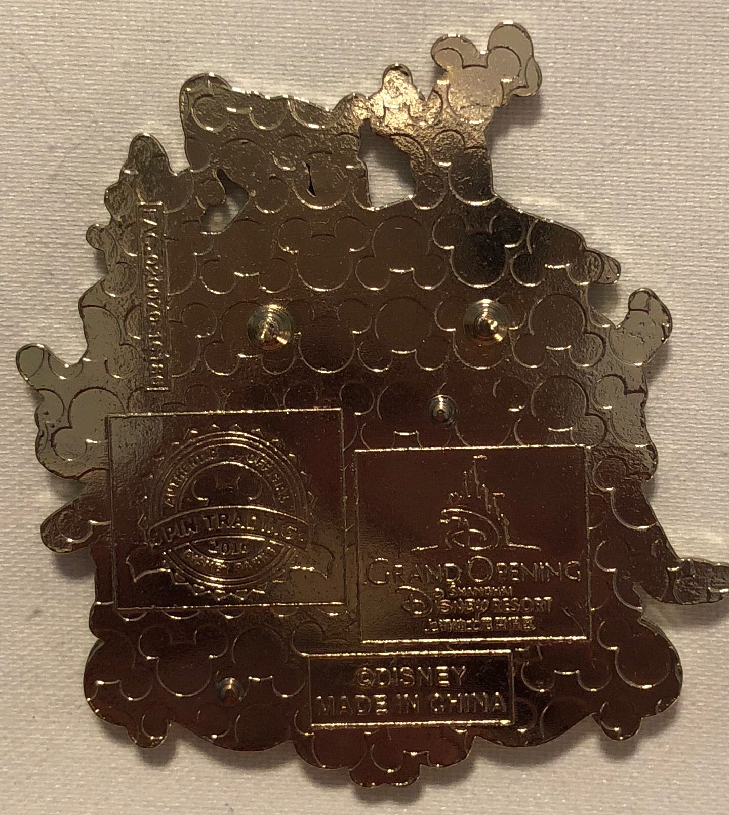 Grand Opening Disney Shanghai  pin collectible [Barcode 400060020862] - Main Image 4