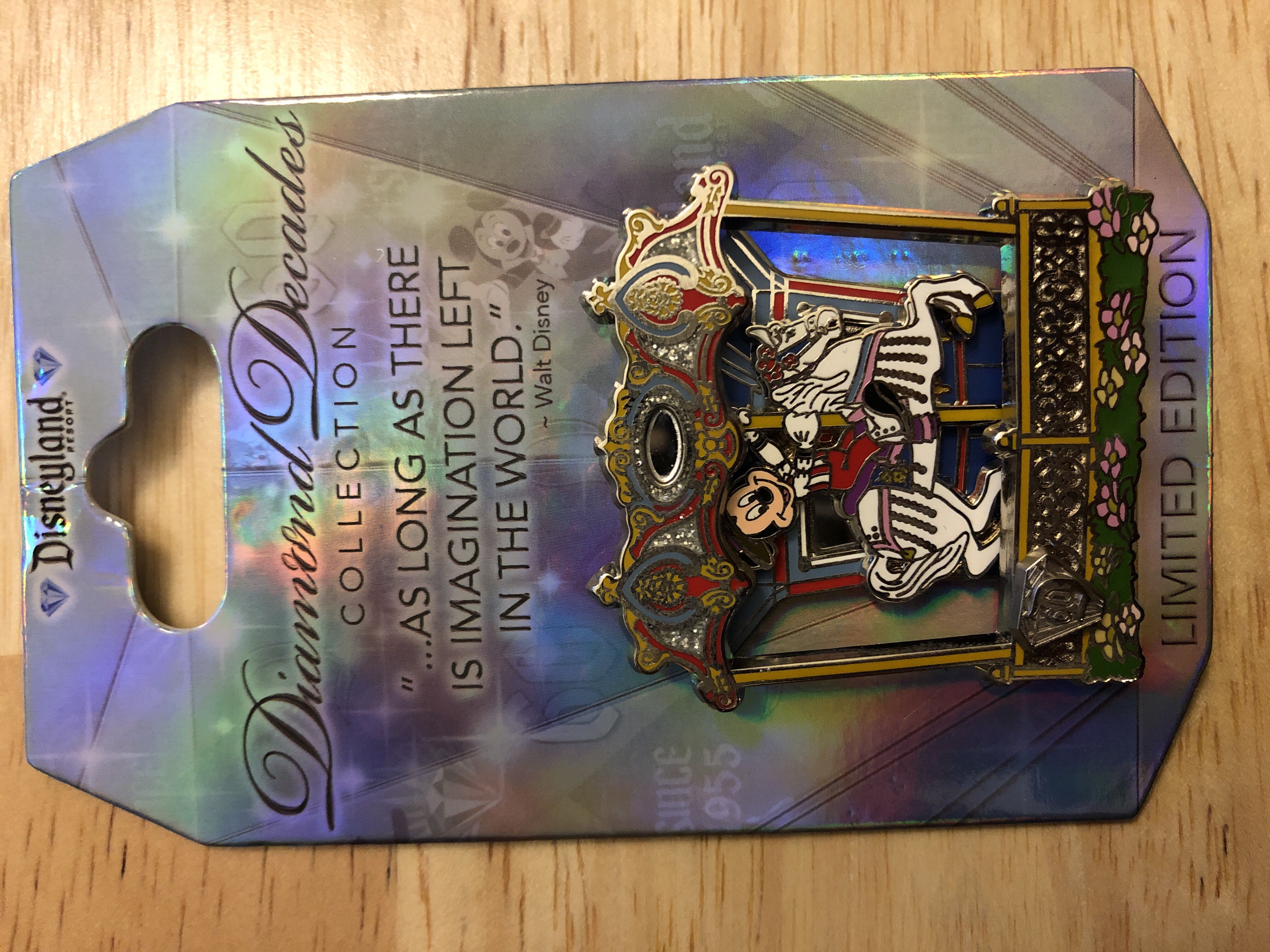 D60 Diamond Decades Carrousel   pin collectible [Barcode 400009564624] - Main Image 1