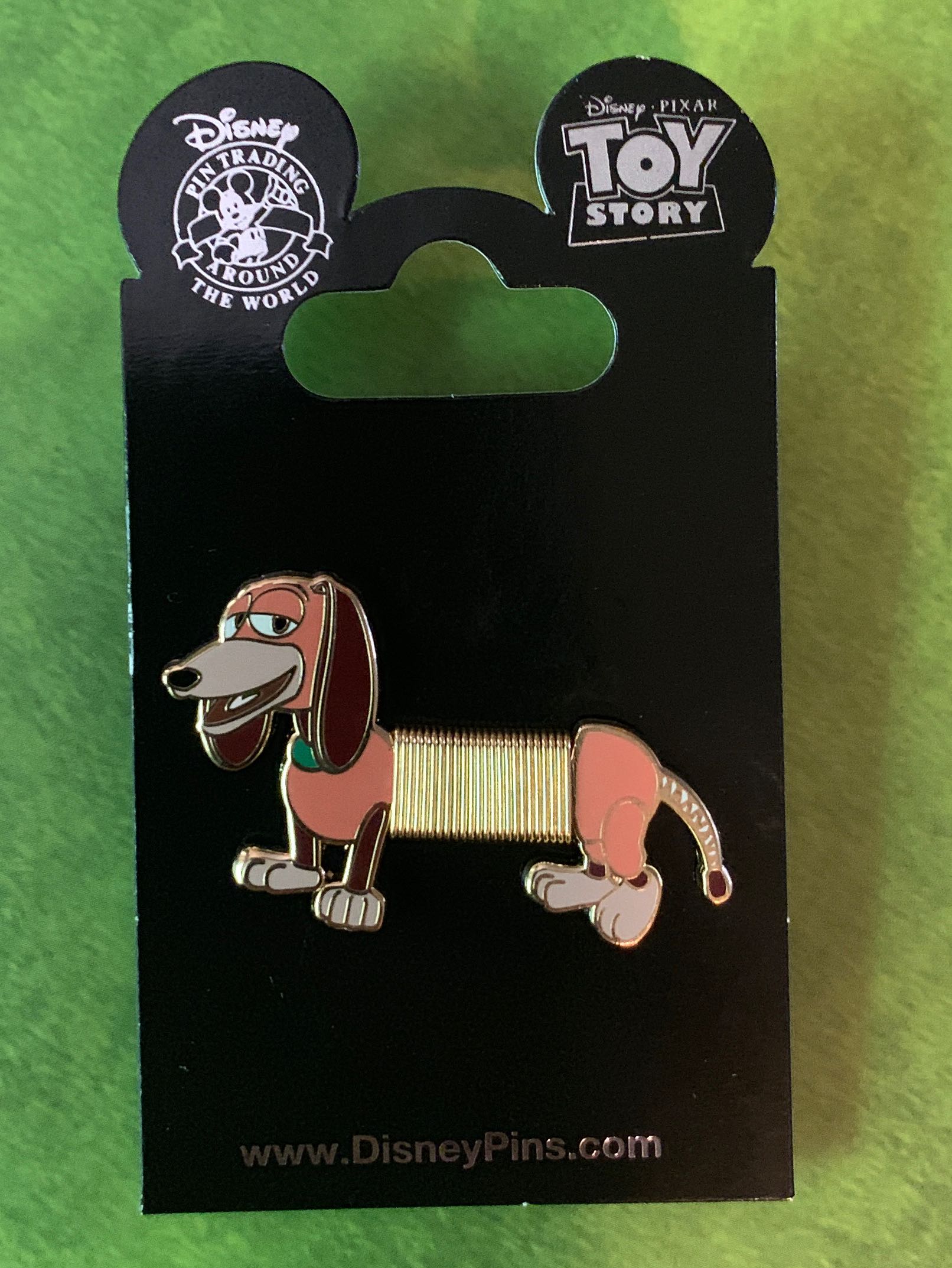 Toy Story: SLINKY DOG with SPRING - Disney Pin Trading pin collectible [Barcode 400109438801] - Main Image 2
