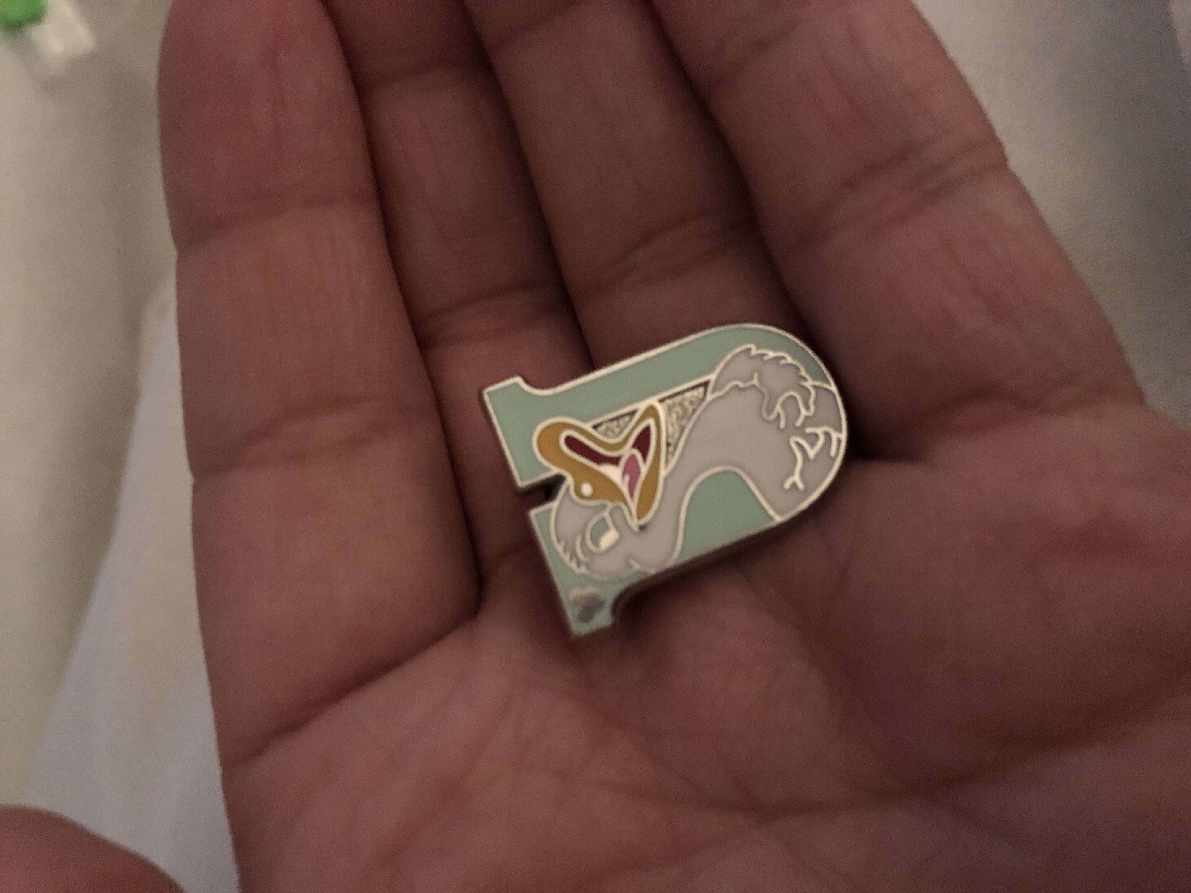 The Little Mermaid Stained Glass Pin