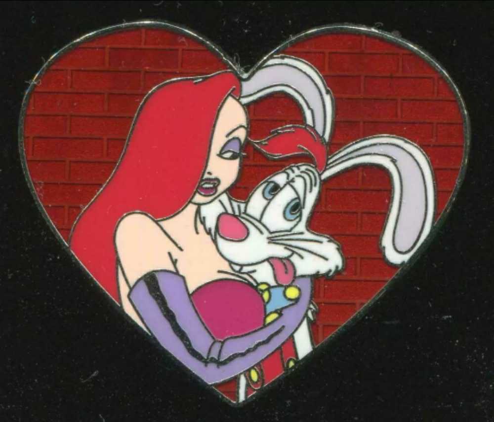 Jessica Rabbit/Roger Rabbit - Heart - Disney pin collectible - Main Image 2