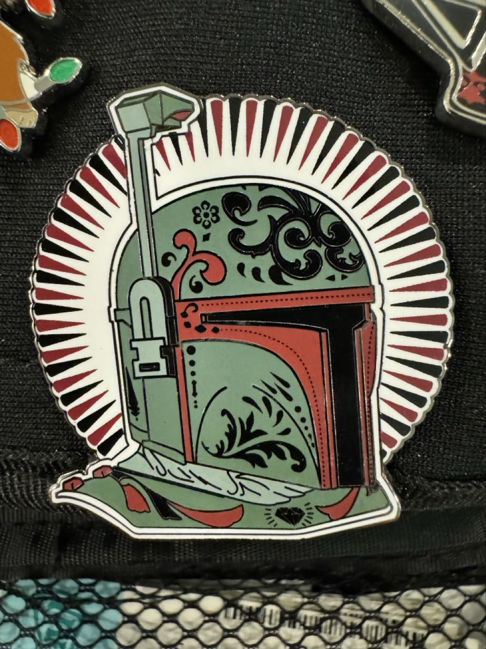Boba Fett - Paisley Helmet - Disney pin collectible - Main Image 2
