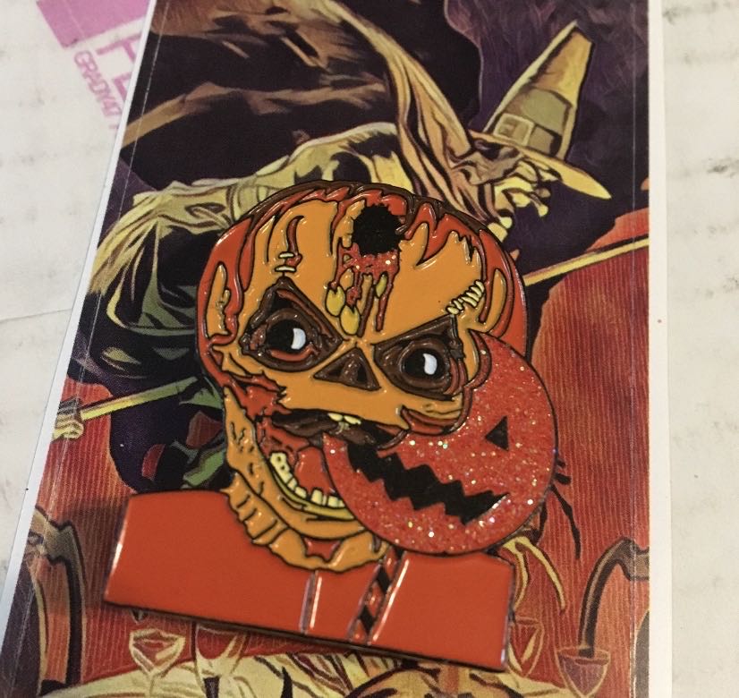 Sam Trick Or Treat Enamel Pin  pin collectible - Main Image 3