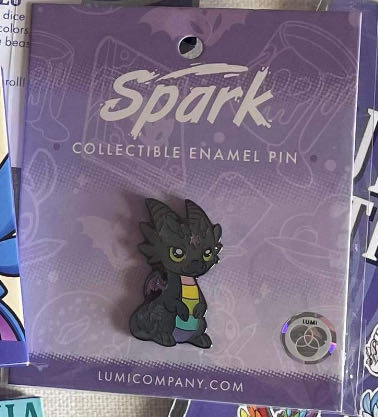 D&B Spark The Artist - Enamel Pin pin collectible [Barcode 11867109] - Main Image 2