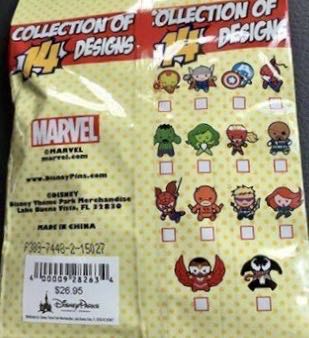 Marvel Kawaii Art - Nick Fury  pin collectible - Main Image 3