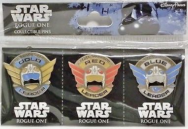 Rebel Squadron Rogue One Blue Leader  pin collectible - Main Image 2