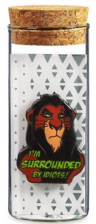 Pins in Tubes – I’m Surrounded by Idiots! - Scar pin collectible - Main Image 2