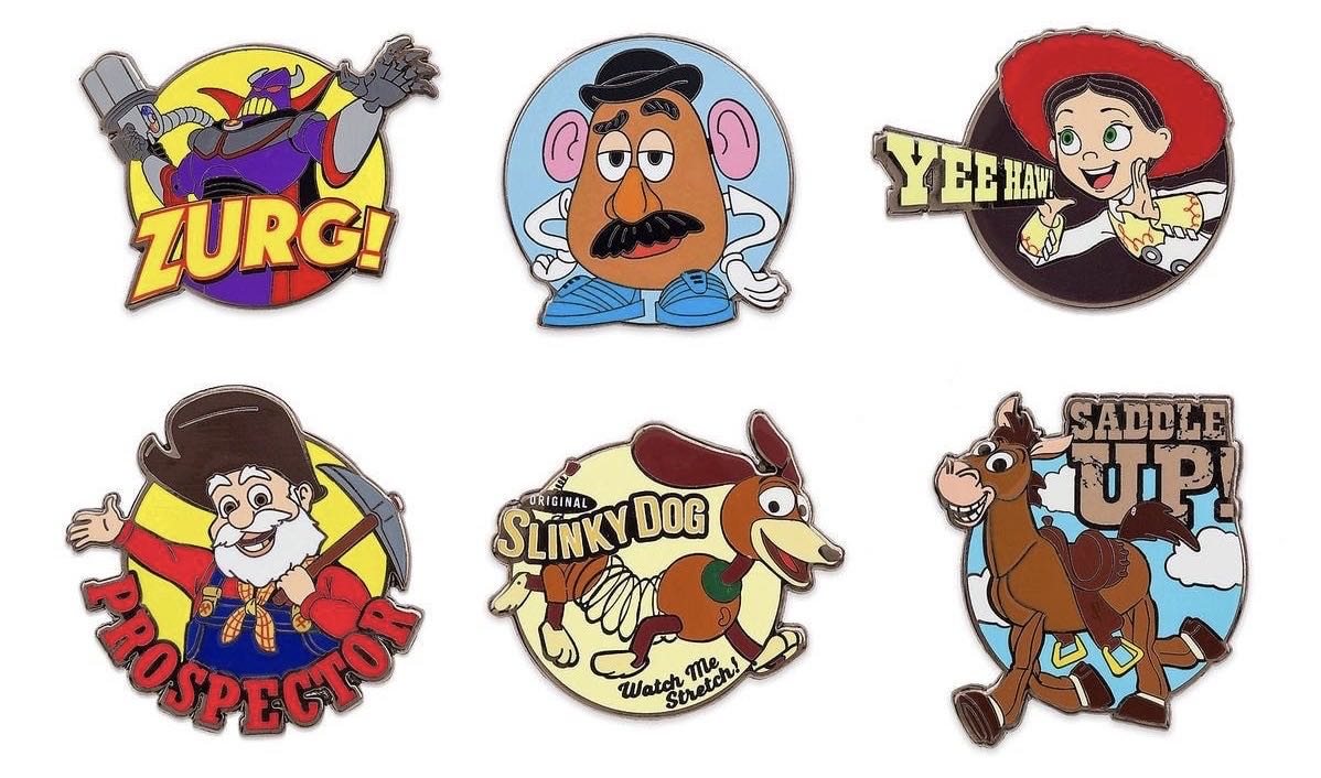 Road To Toy Story Collection #2 - Slinky Dog  pin collectible - Main Image 2