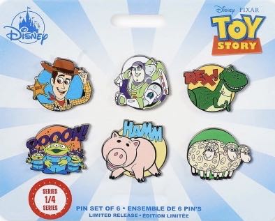 Road To Toy Story Collection - Aliens  pin collectible - Main Image 2