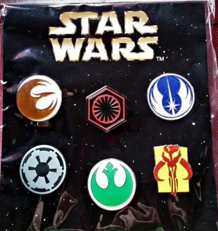 Star Wars Emblems Booster Set - Rebel Starbird - Glitter pin collectible - Main Image 2