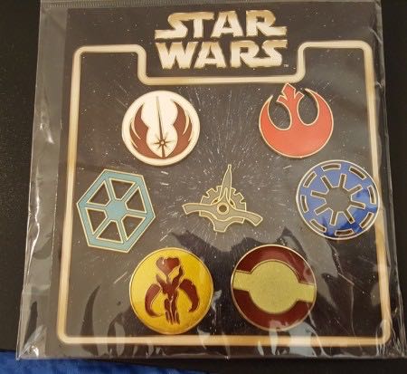 Star Wars Emblems Mini-Pin Collection - Trade Union Symbol - Glitter pin collectible - Main Image 2