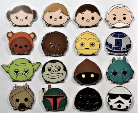 Tsum Tsum - Obi-Wan Tsum Tsum Series 1 - Tsum Tsum pin collectible - Main Image 2