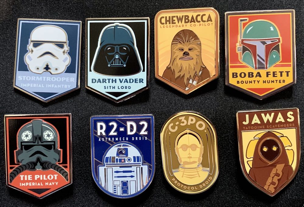 Star Wars Retro Mystery Pin Collection - Stormtrooper  pin collectible - Main Image 2