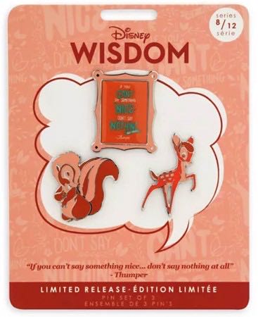 Wisdom Collection August 2019 - Bambi - Flower  pin collectible - Main Image 2