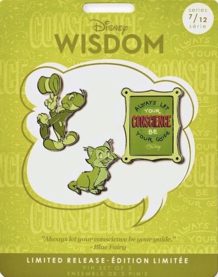 Wisdom Collection July 2019 - Pinocchio - Figaro - Limited Release pin collectible - Main Image 2