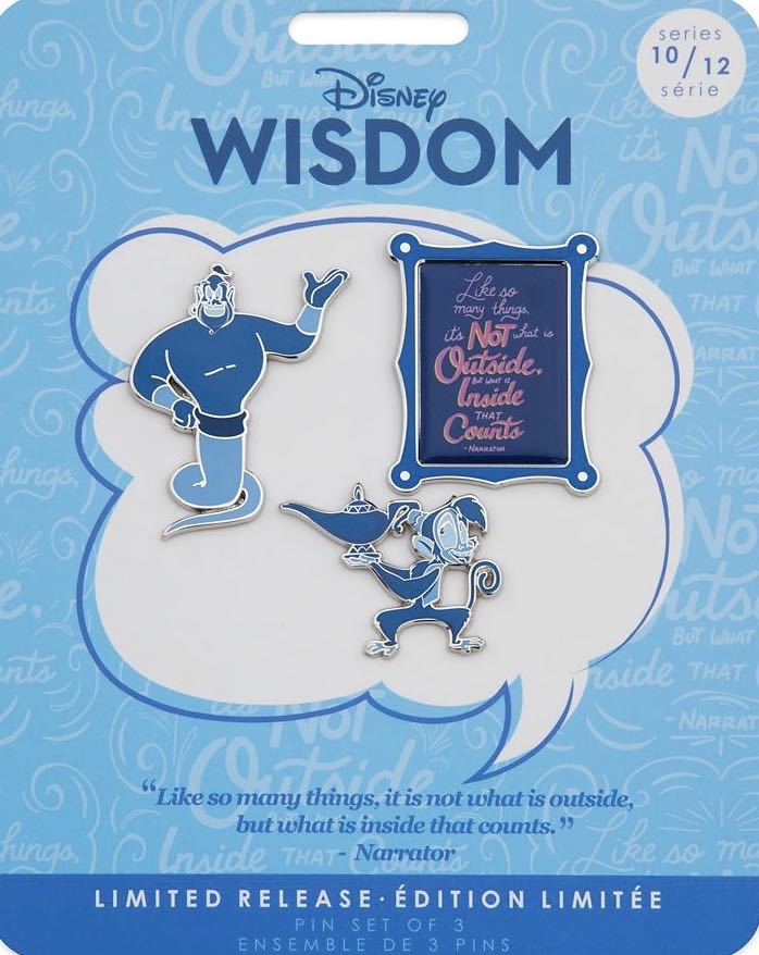 Wisdom Collection October 2019 - Aladdin - Genie  pin collectible - Main Image 2