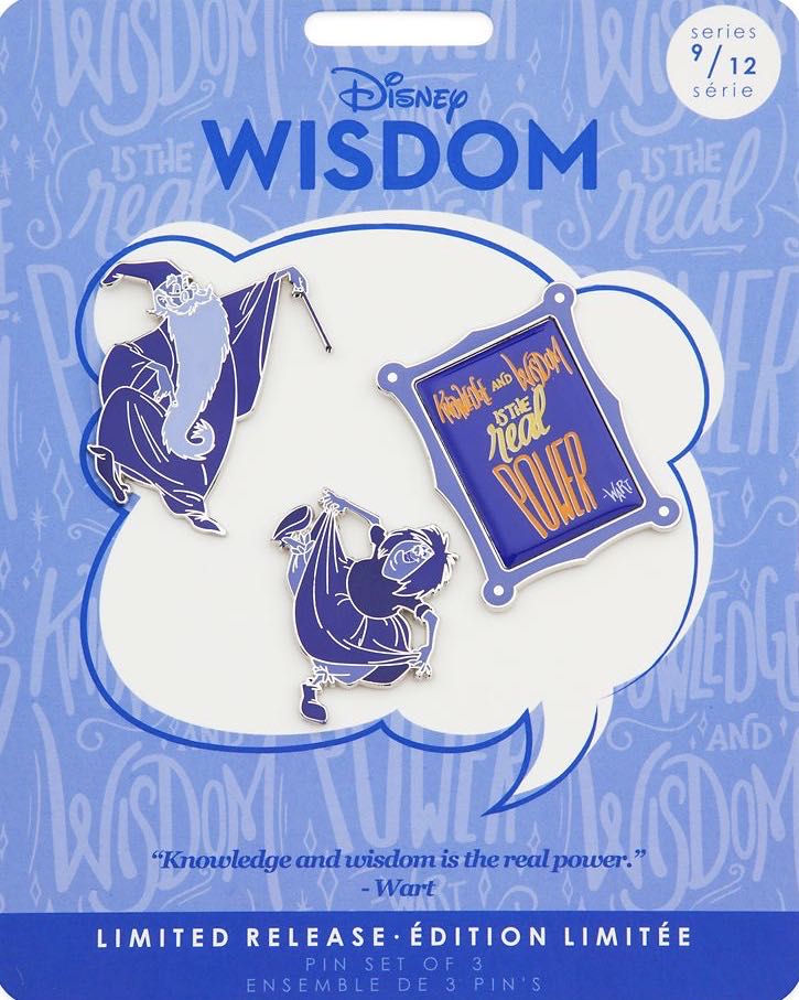 Wisdom Collection September 2019 - Sword in the Stone - Madame Mim  pin collectible - Main Image 2