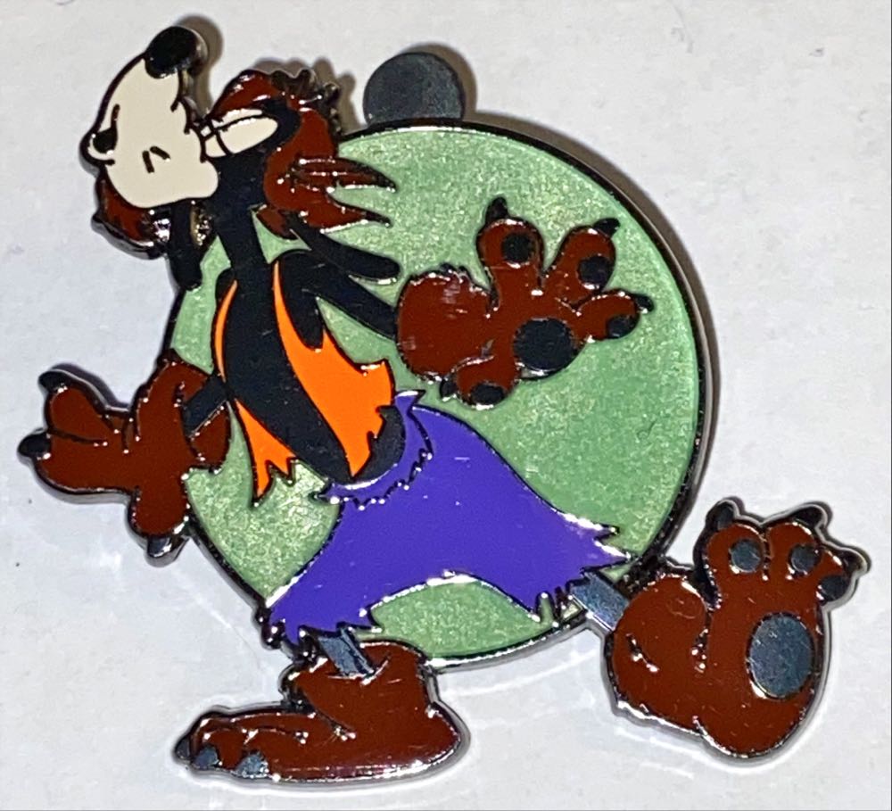 Halloween 2019 Disney Parks - Werewolf Goofy - Holidays and Events pin collectible [Barcode 400021279773] - Main Image 2