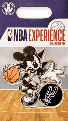 NBA Experience- San Antonio Spurs - Pin On Pin pin collectible [Barcode 400035100612] - Main Image 2