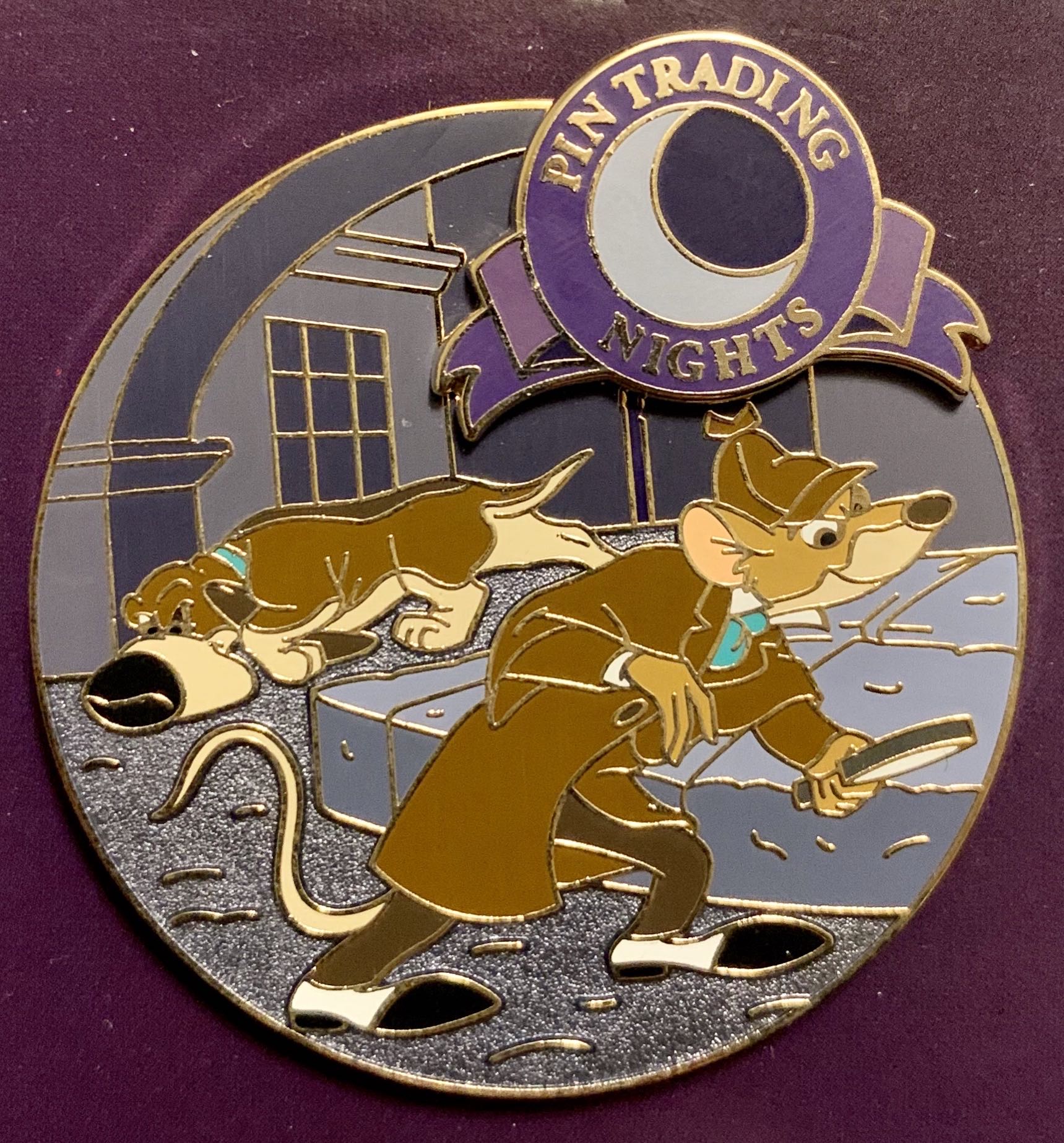 Pin Trading Nights - Great Mouse Detective - Pin On Pin pin collectible - Main Image 1