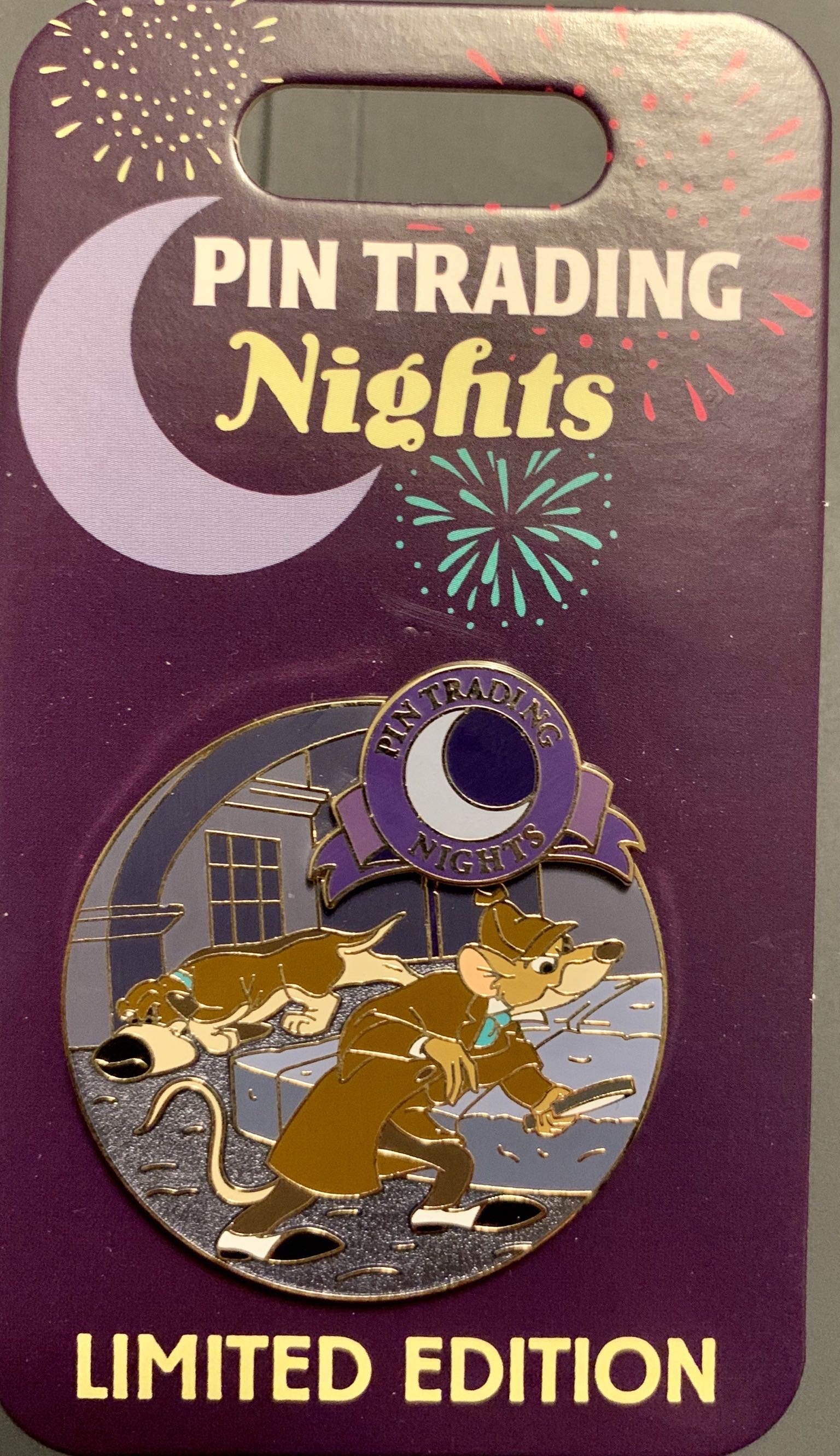 Pin Trading Nights - Great Mouse Detective - Pin On Pin pin collectible - Main Image 2