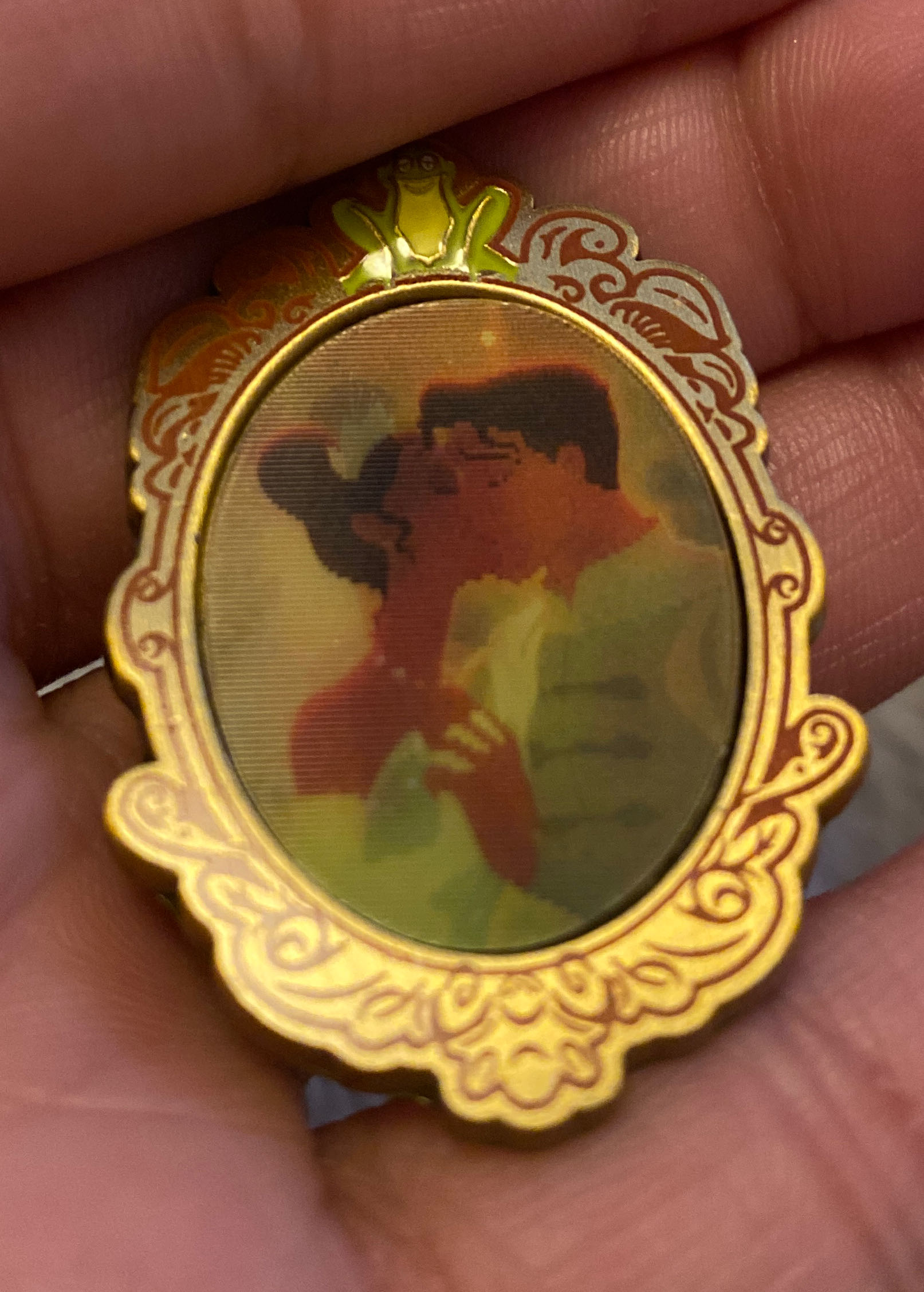 Princess And The Frog: Moline Mirror Frame  pin collectible [Barcode 12701473] - Main Image 2