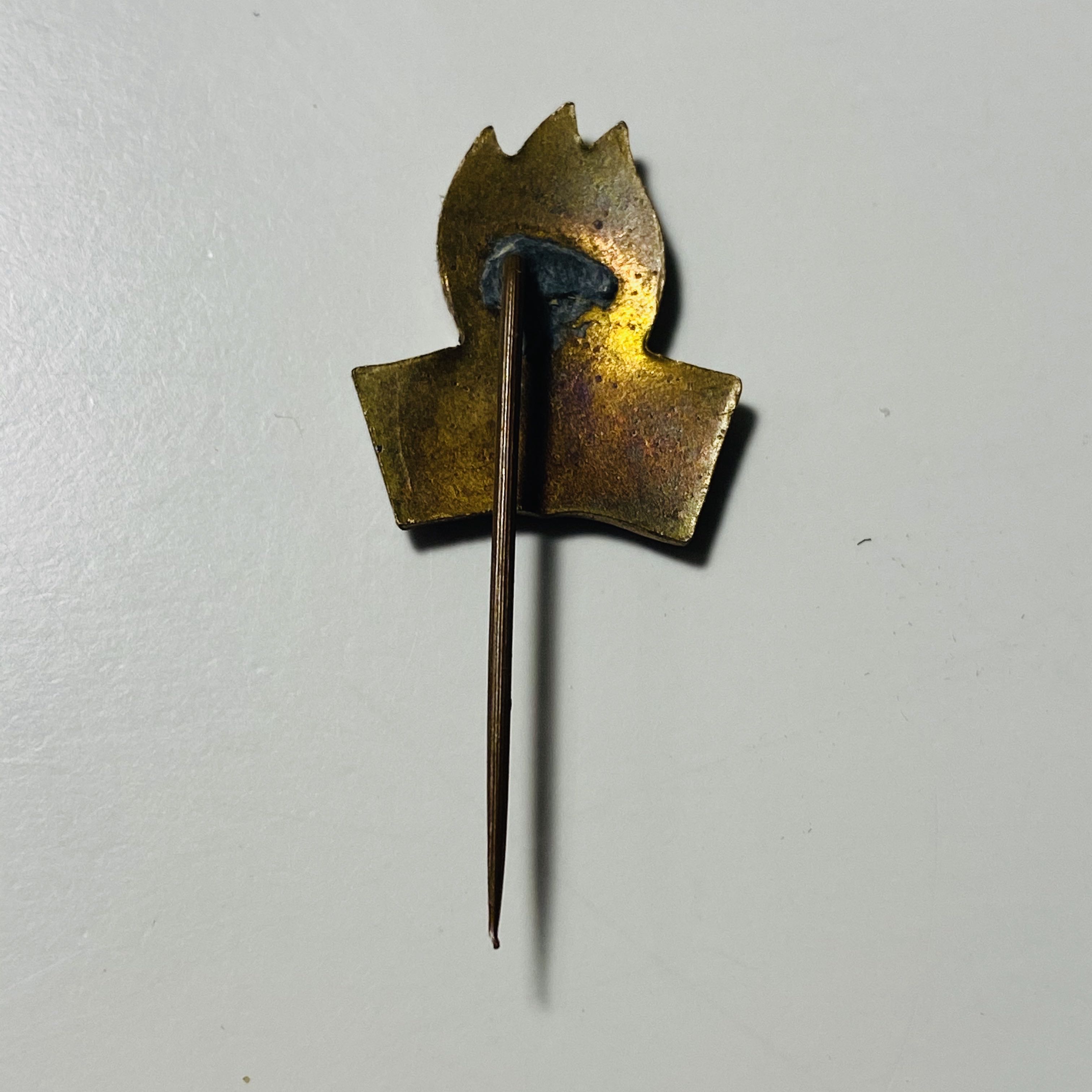 ПЕРВЫЙ ЧЛЕНСКИЙ ПИОНЕРСКИЙ ЗНАЧОК ПО «СОНЕНДАН» 40х Годов - ПИОНЕРИЯ pin collectible - Main Image 3