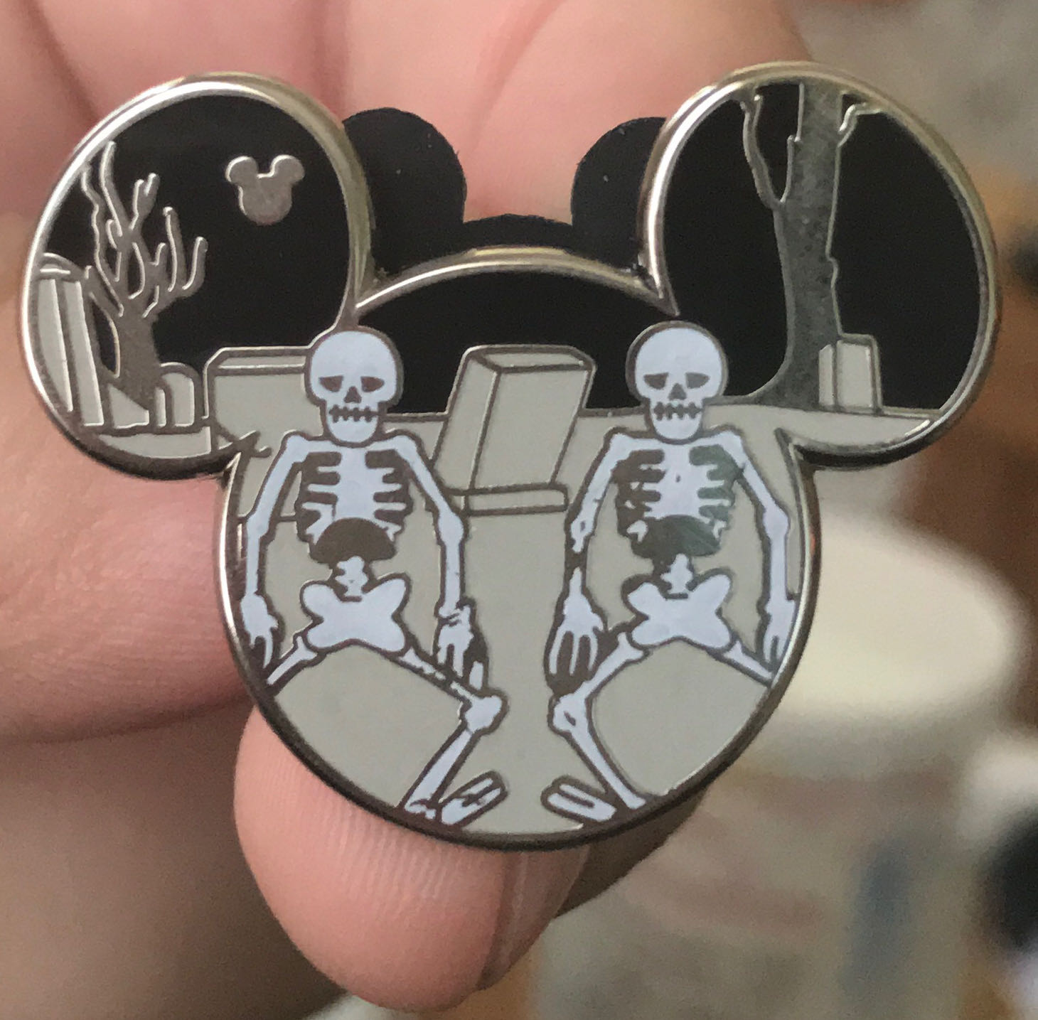 Skeleton Dance - Short Films Hidden Mickey pin collectible - Main Image 2