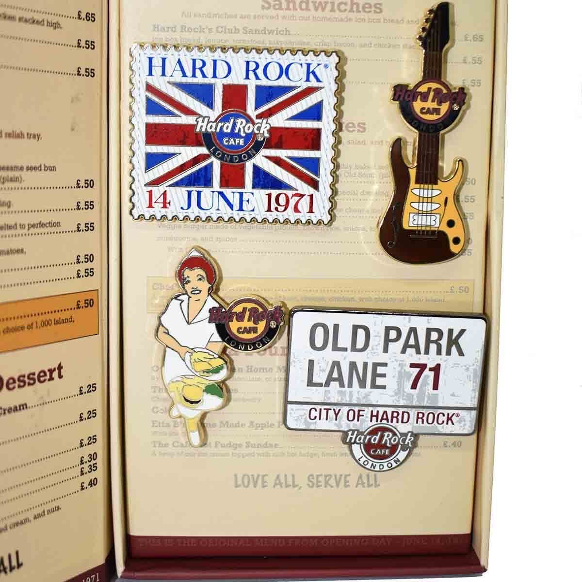 London Menu Pin Box Set 2019  pin collectible - Main Image 3