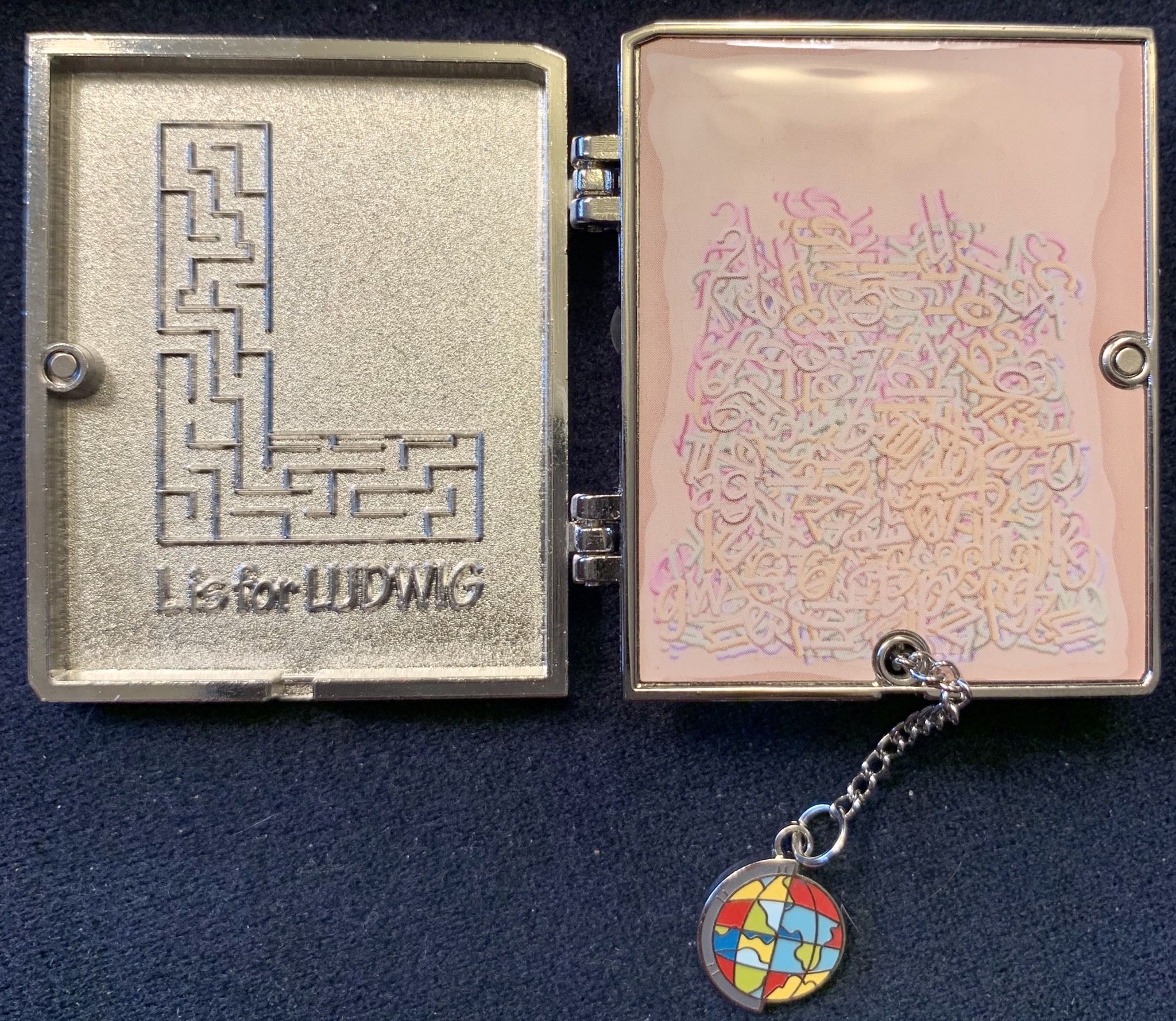 Cereal Boxes - Professor Von Drake’s Letters And Numbers (Feb) - Hinged pin collectible - Main Image 2