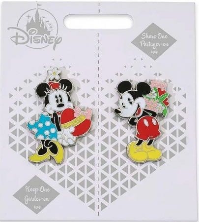 Valentine Couples Pin Collection - Minnie  pin collectible - Main Image 2
