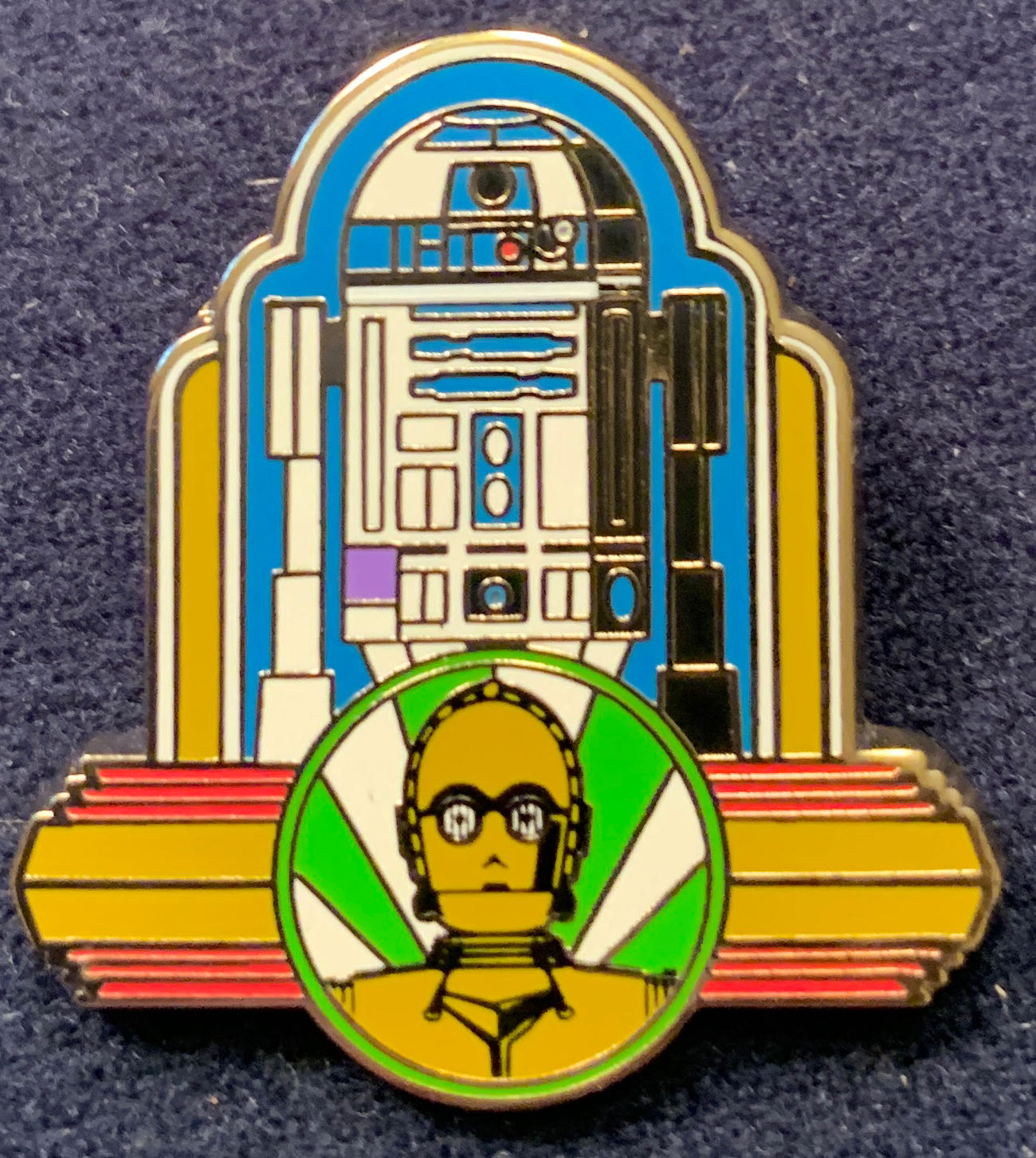 Star Wars Mystery Pin Set - R2 D2 And 3CPO