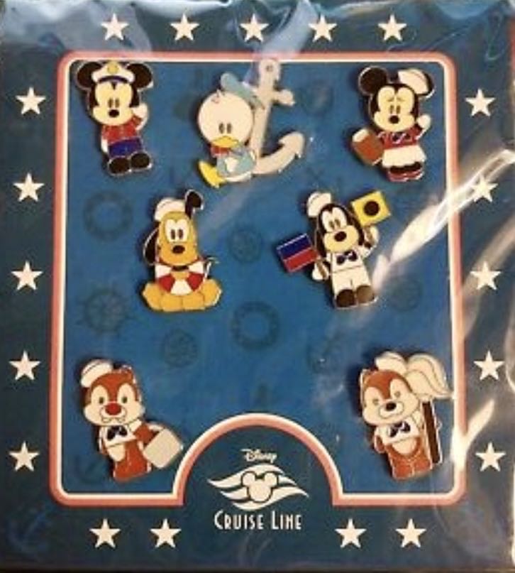 Cruise Cutie Mini-Pin Set - Mickey  pin collectible - Main Image 2