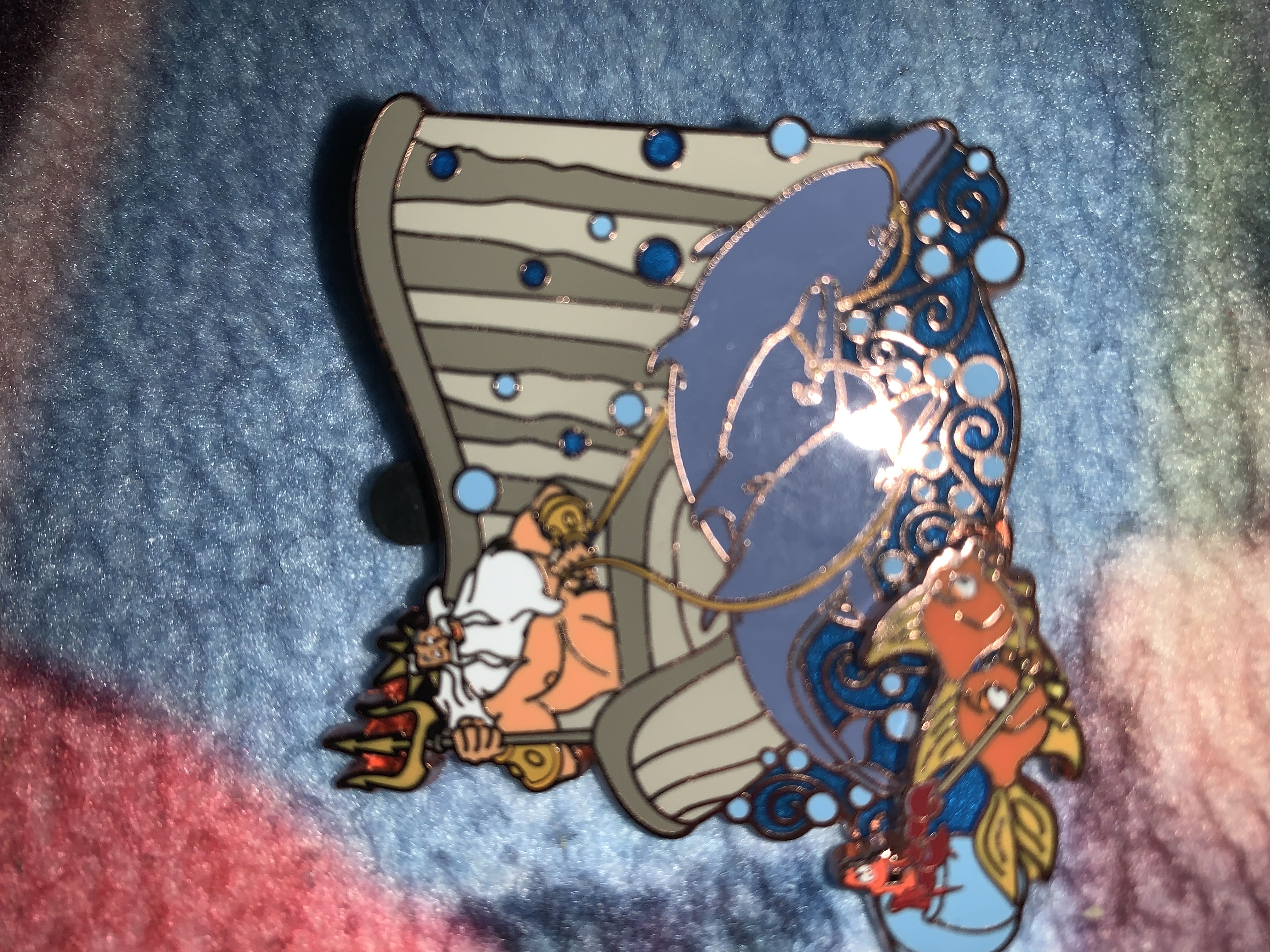 Hidden Mickey Completer Pin - Fast Pass - Peter Pan’s Flight
