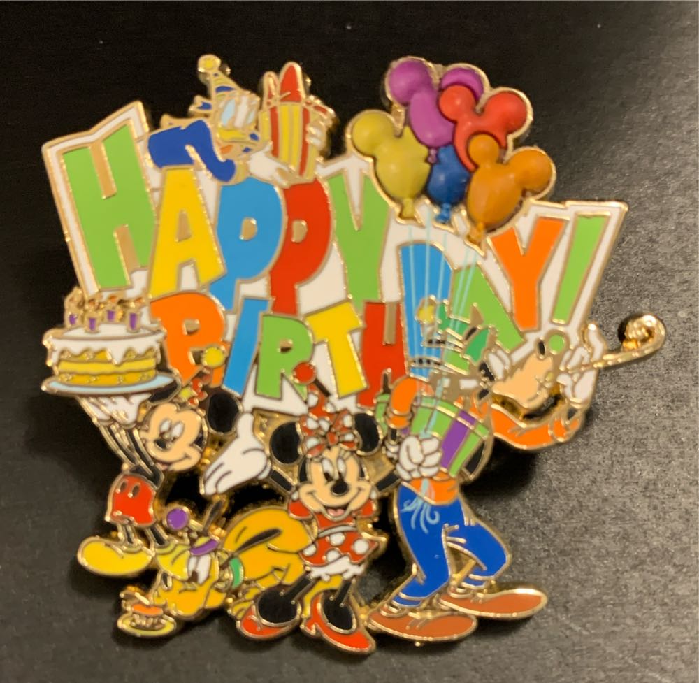 Happy Birthday  pin collectible - Main Image 2