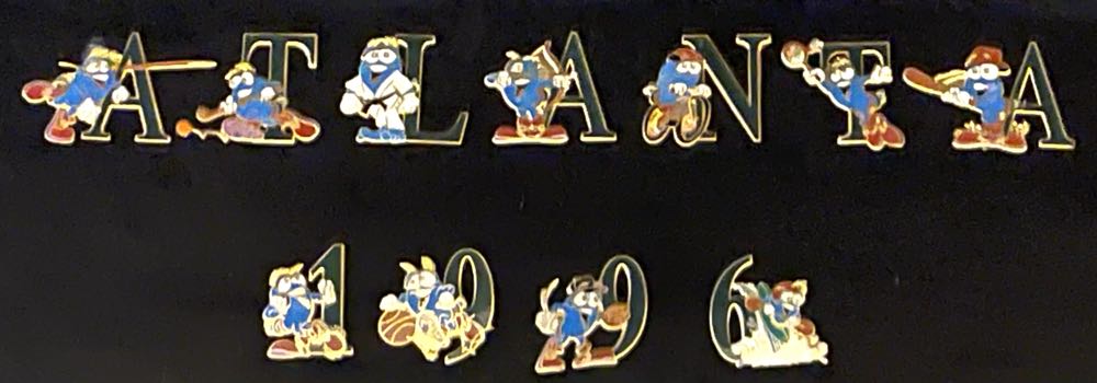 1996 - Olympic Games - Atlanta - Pin Set  pin collectible - Main Image 2