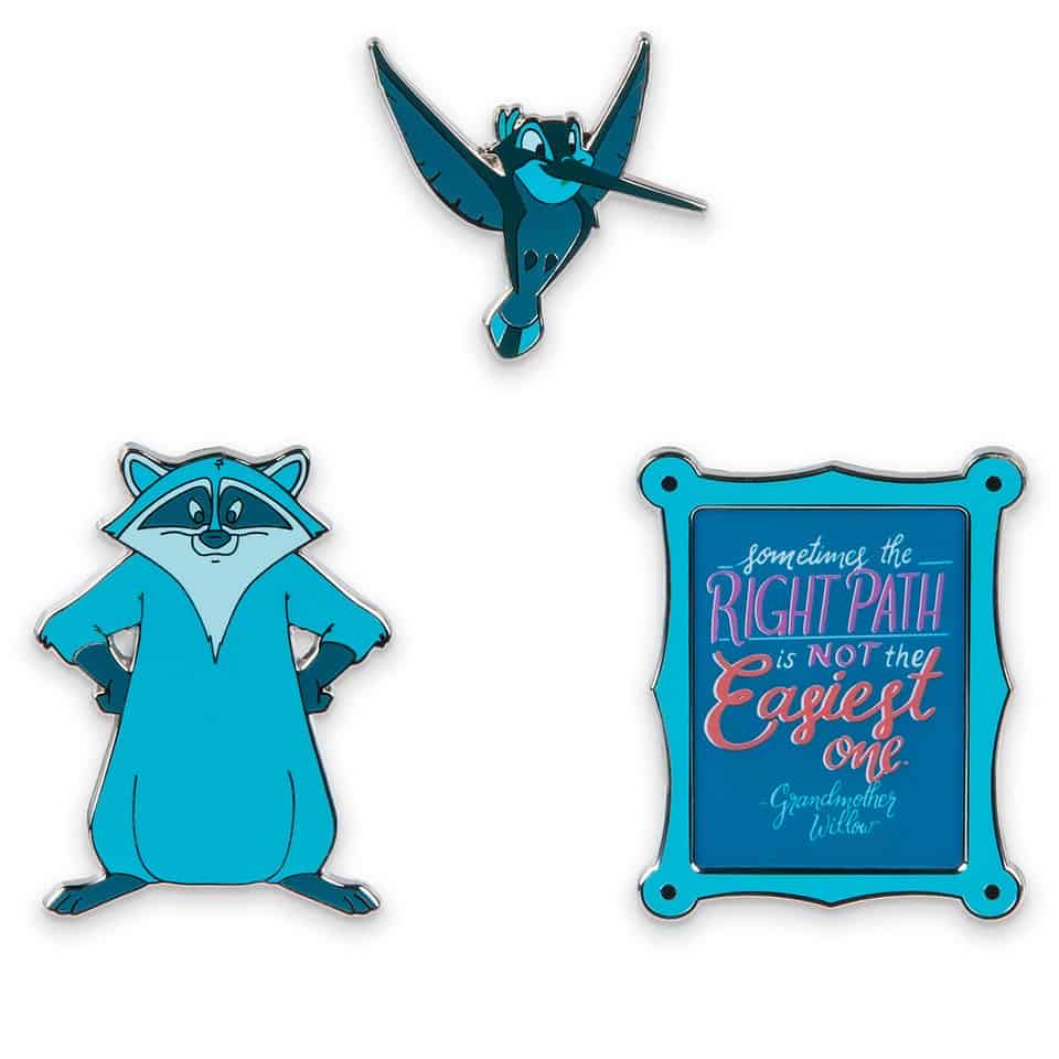 2019 - Disney Wisdom - 5/12 - Pocahontas - Grandmother Willow Quote - Uncommon pin collectible [Barcode 465051094932] - Main Image 2