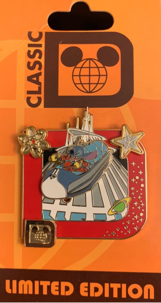 WDW Classic D Collection — Space Mountain - Disney pin collectible [Barcode 400003673506] - Main Image 1