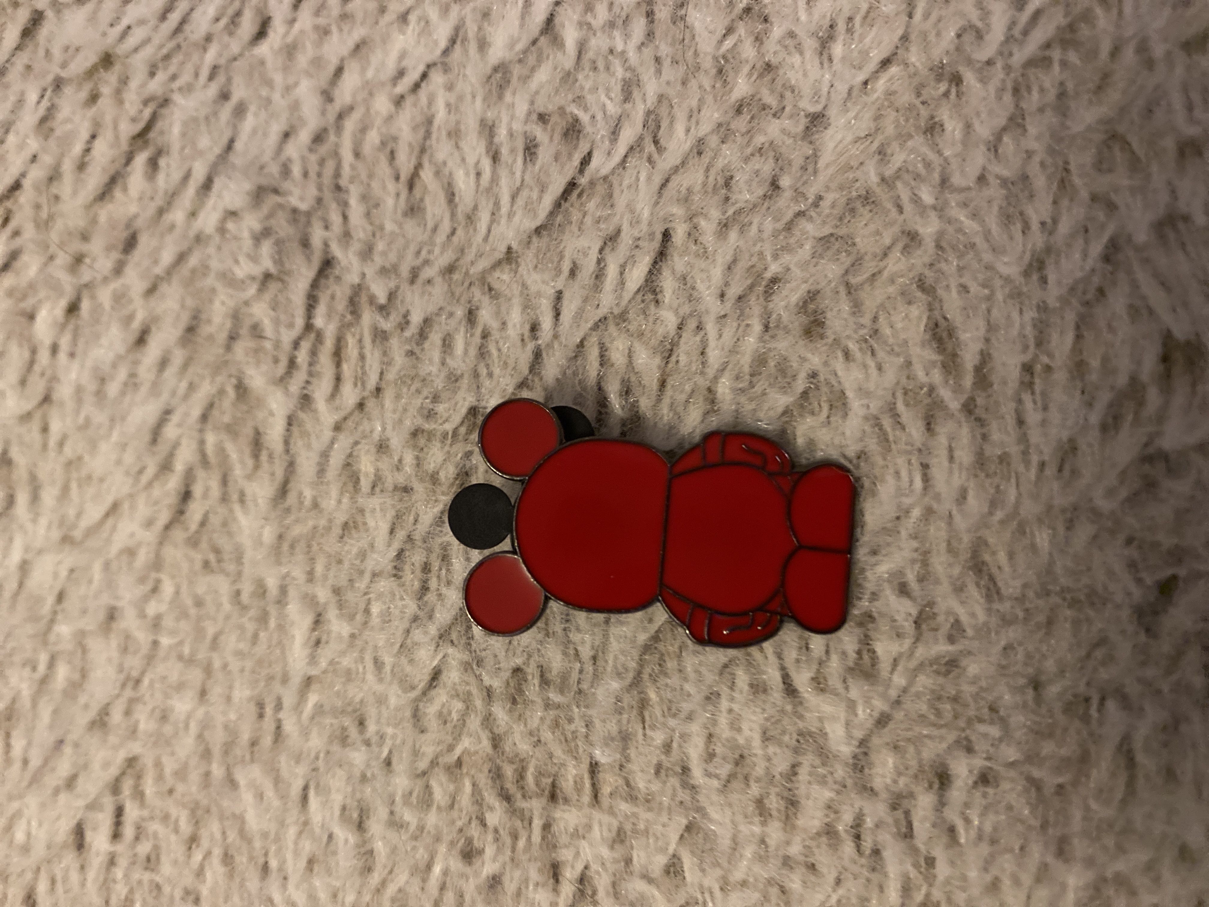 Mickey Body: Red  pin collectible - Main Image 1