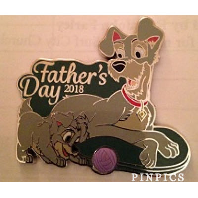 Tramp and Scamp Father’s Day 2018 - Disney pin collectible - Main Image 1