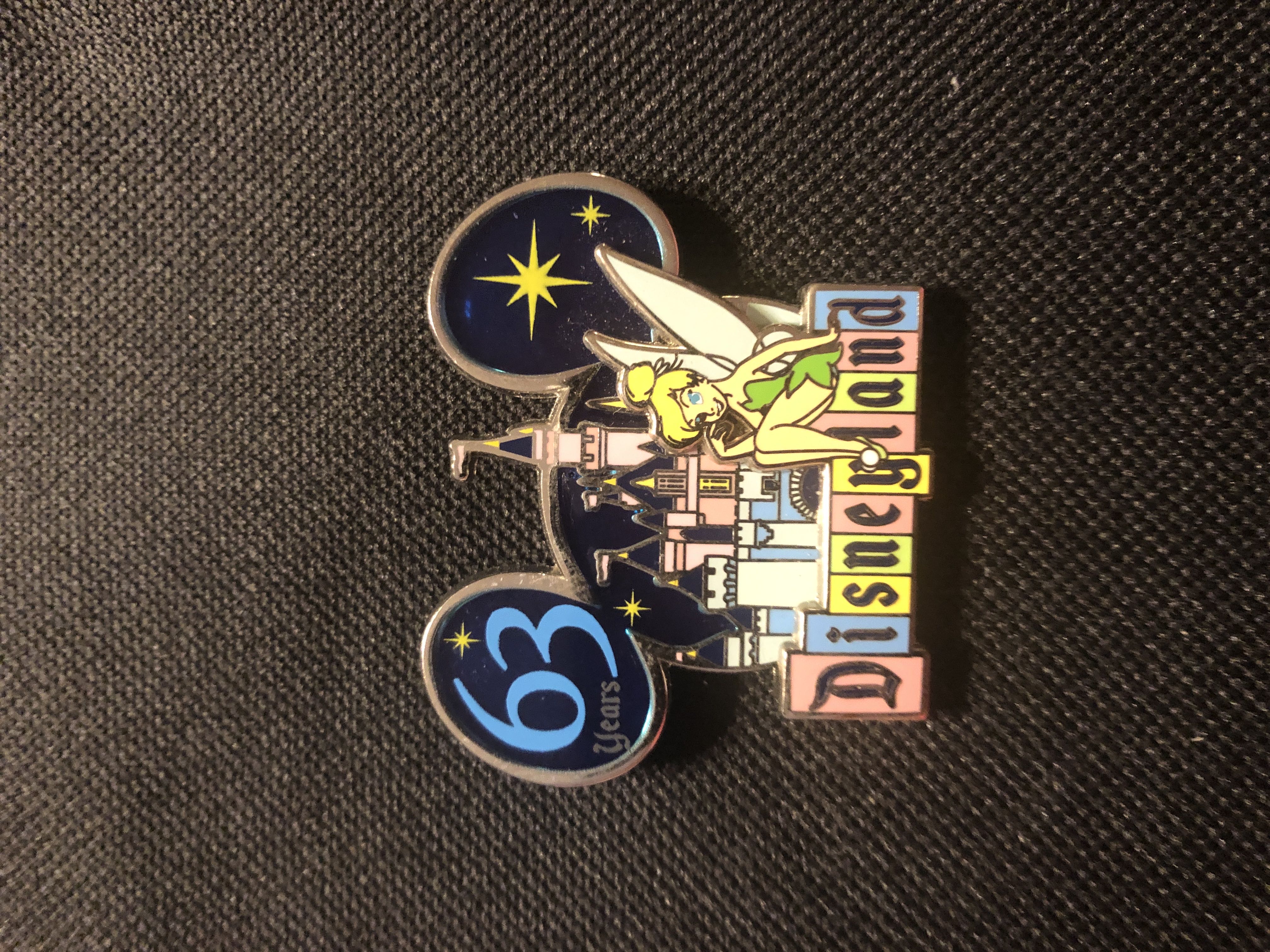 Disneyland 63 Years  pin collectible - Main Image 1